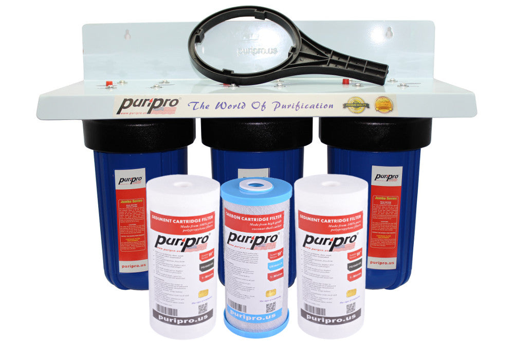 Whole House Water Purifier - Puri Gold - 10” Jumbo Series
