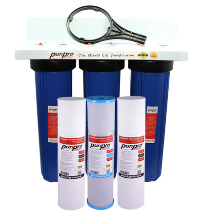 Whole House Water Purifier - Puri Gold - 20” Jumbo Series